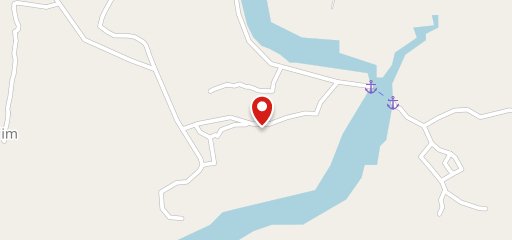 Cream and chocolate on map