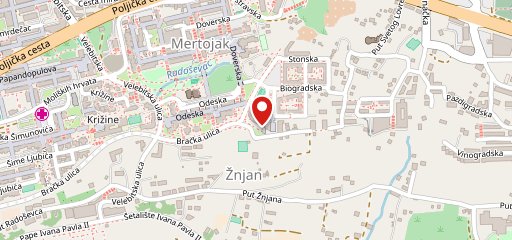 CRO-GO Mini pekarnica Žnjan sulla mappa
