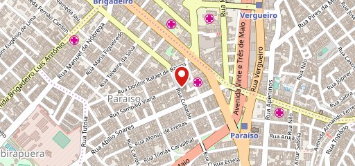 Cubatao Chic Restaurante no mapa