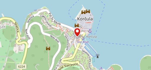 CUKARIN Korcula sulla mappa