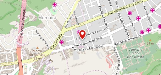 Cumpadres Humaitá no mapa