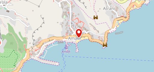 Cuoppo d'Amalfi sulla mappa