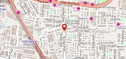 Cuppa Redefined - HSR Layout's Neighbourhood Cafe & Restaurant on map