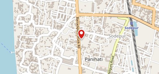 D Bapi Biriyani Sodepur Biryani Restaurant in Sodepur Kolkata on map