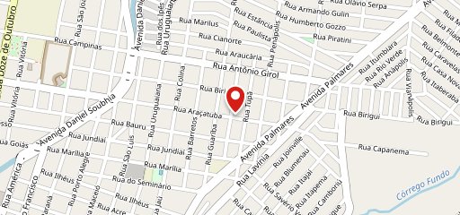 Da Casa Lanches e Pizzas no mapa