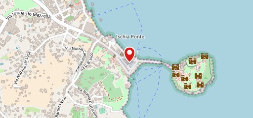 Da Ciccio a Ischia ponte sulla mappa