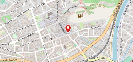 La Dixence sulla mappa