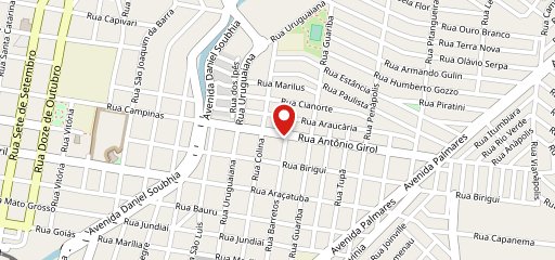 Ju Sorvetes e Café no mapa