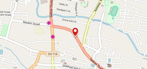 Dakshin Restaurant, on map