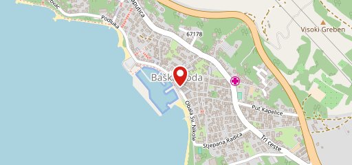 Dalmatino sulla mappa