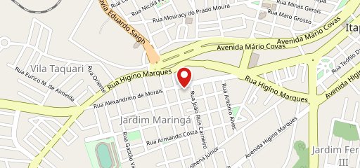 Daniel espetinhos Itapeva SP no mapa