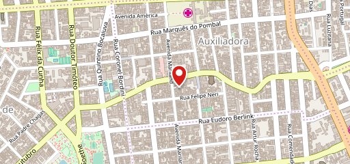 Restaurante Dante Mediterranée no mapa