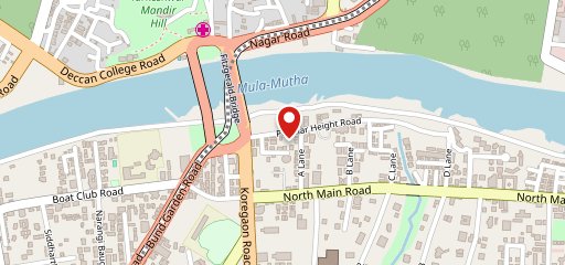 The Daark Horse Koregaon Park on map