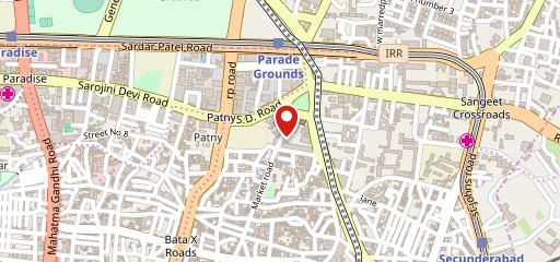 Das Fast Food on map