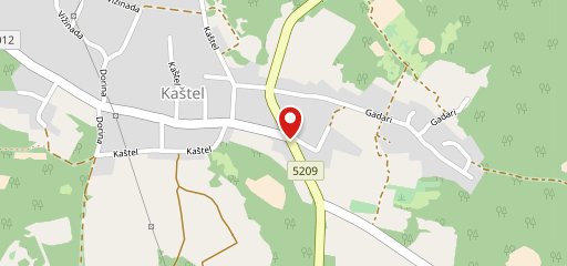 Trattoria David sulla mappa