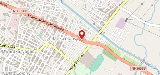 Dawat Restaurant Khammam on map