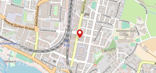 dean&david Bowls, Salate, Curries & Snacks in Zug sulla mappa