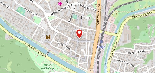 Debela čebela sulla mappa