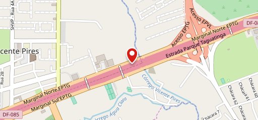 Deck Bar Brasília no mapa