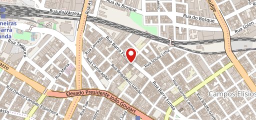 Deep Bar 611 no mapa