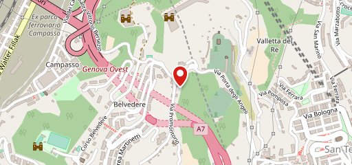 Trattoria dei Cacciatori sulla mappa