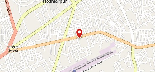 Delicious bite on map