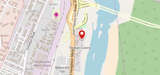 Delhi 2D Cafe on map