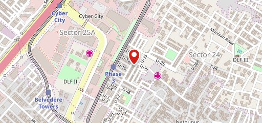 Delhi Chaap express on map