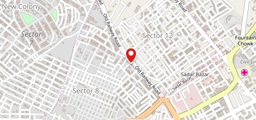 Delhi Chat Bhandar on map