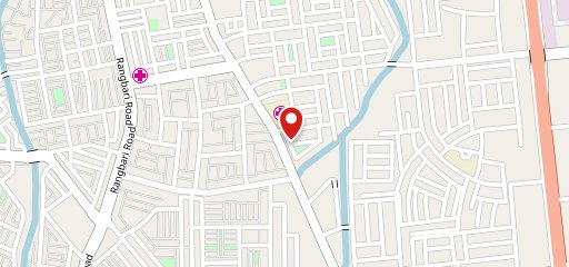 Delhi spice roll hut on map