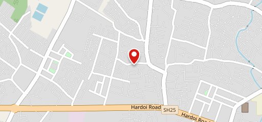 Delicious food hub on map