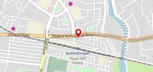 Delight fast food corner on map