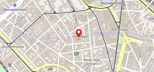 Deliziosa sulla mappa