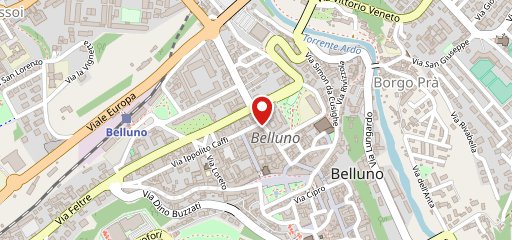 Ristorante delle Alpi Deca sulla mappa