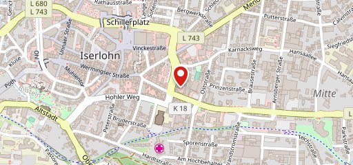 Restaurant Delphi sur la carte