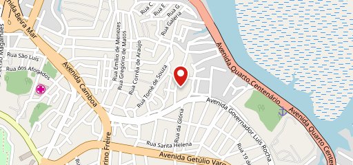 Depósito de Bebidas do Porco no mapa