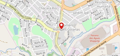 D'esfihas Mansões Goianas _ Balneário, Urias Magalhães, Região Shopping Passeio Das Águas no mapa