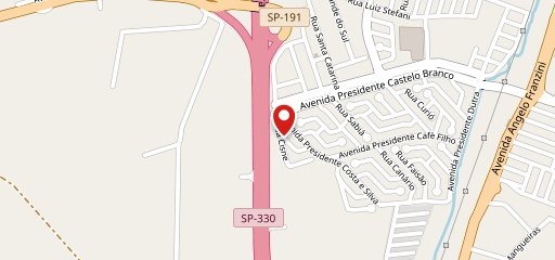 Destak Lanches - Araras no mapa