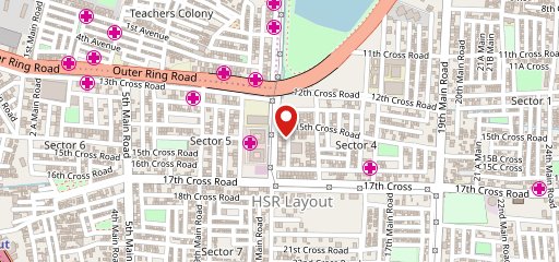 Dhaba Stories HSR on map