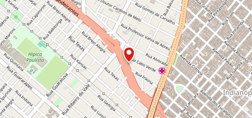 Di Paolo Vila Olímpia no mapa