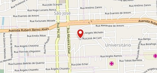 Dibi Burguer no mapa