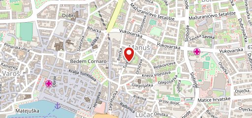 Cafe Bare Dudovina sulla mappa