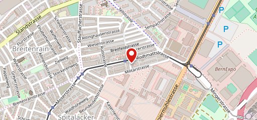 dieci Pizza Kurier Bern Breitenrain sulla mappa