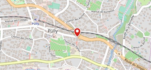 dieci Pizza Lausanne Est-Pully sulla mappa