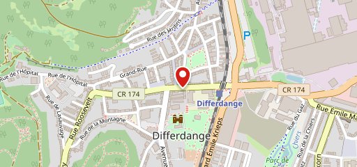 Diff K'Fe sur la carte