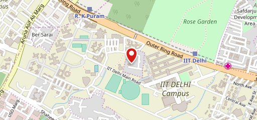 Dilli6 on wheels@Jia Sarai on map