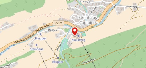 Sciare casa Pub Cadipietra, Valle Aurina, Klausberg sulla mappa