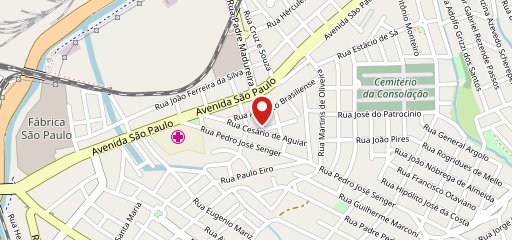 Disk Enzo Pizzas Sorocaba SP no mapa