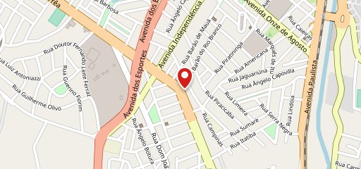 Pizzaria Coma Bem Valinhos SP no mapa