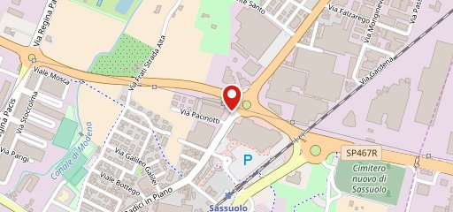 Dispensa Emilia Sassuolo sulla mappa